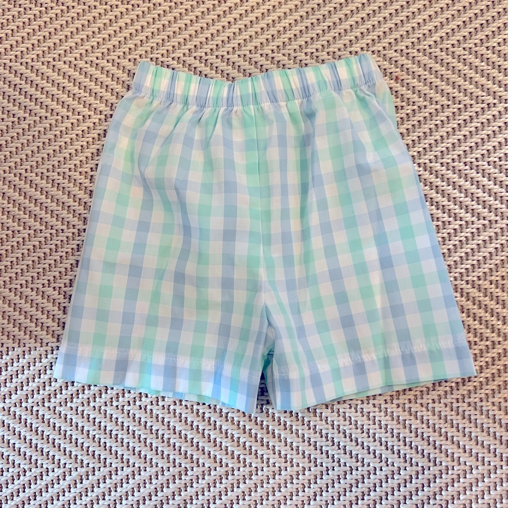 Lullaby Set plaid shorts. Size 3T.